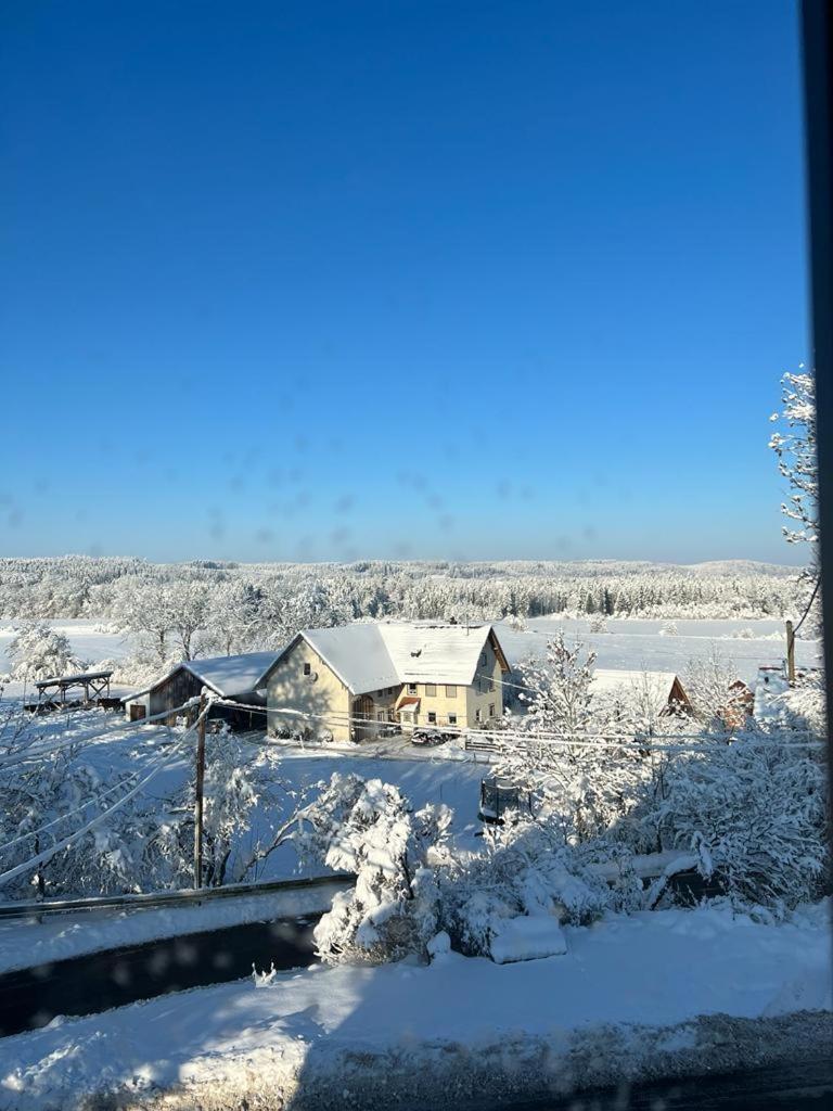 Fe Wo Brunnen - 120 Qm - Ruhige Lage - Viel Natur- Komfortabel - Grosser Balkon Und Garten Memmingen Extérieur photo